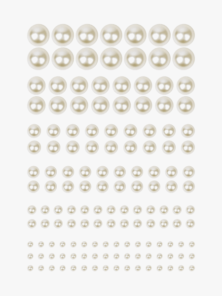 Anezus Pearl Stickers on light gray background